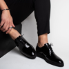 Black Patent Lanco Lace-Up Oxford