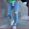 L115 Ripped Skinny Jeans – Blue