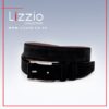 Black Mike Suede Leather Belt