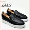 Black Ben Leather Loafers