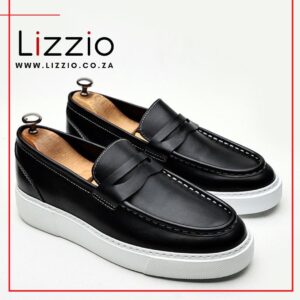 Black Ben Leather Loafers
