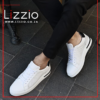 White Zen Leather Sneakers