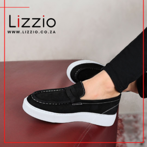 Black Suede Ben Leather Loafer
