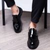 Black Tru Men Leather Loafers