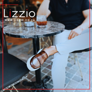 Brown Space Leather Loafers