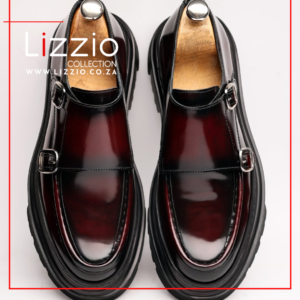 Burgundy Barrel Loafers