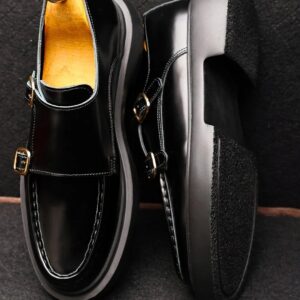 Black Magnum Loafers